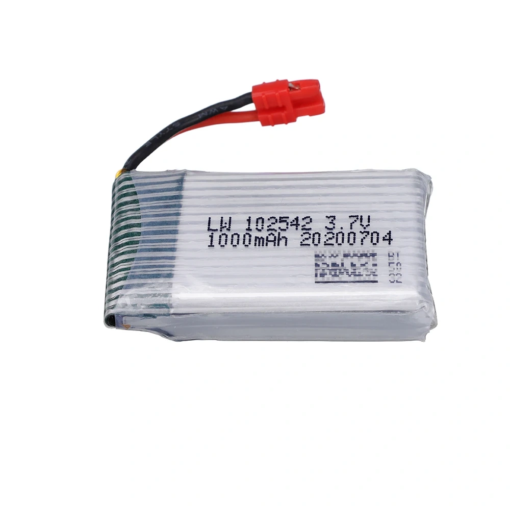3.7V 1000mAh 102542 Lipo Battery  for Syma X5HC X5HW X5UW X5UC RC Quadcopter Battery with Charger  Drone Spare Part