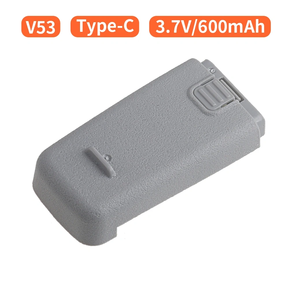 3.7V 600mah Lipo Battery For V53 Mini Drone Remote Control Quadcopter RC Drones UFO UAV Spare Parts Accessories