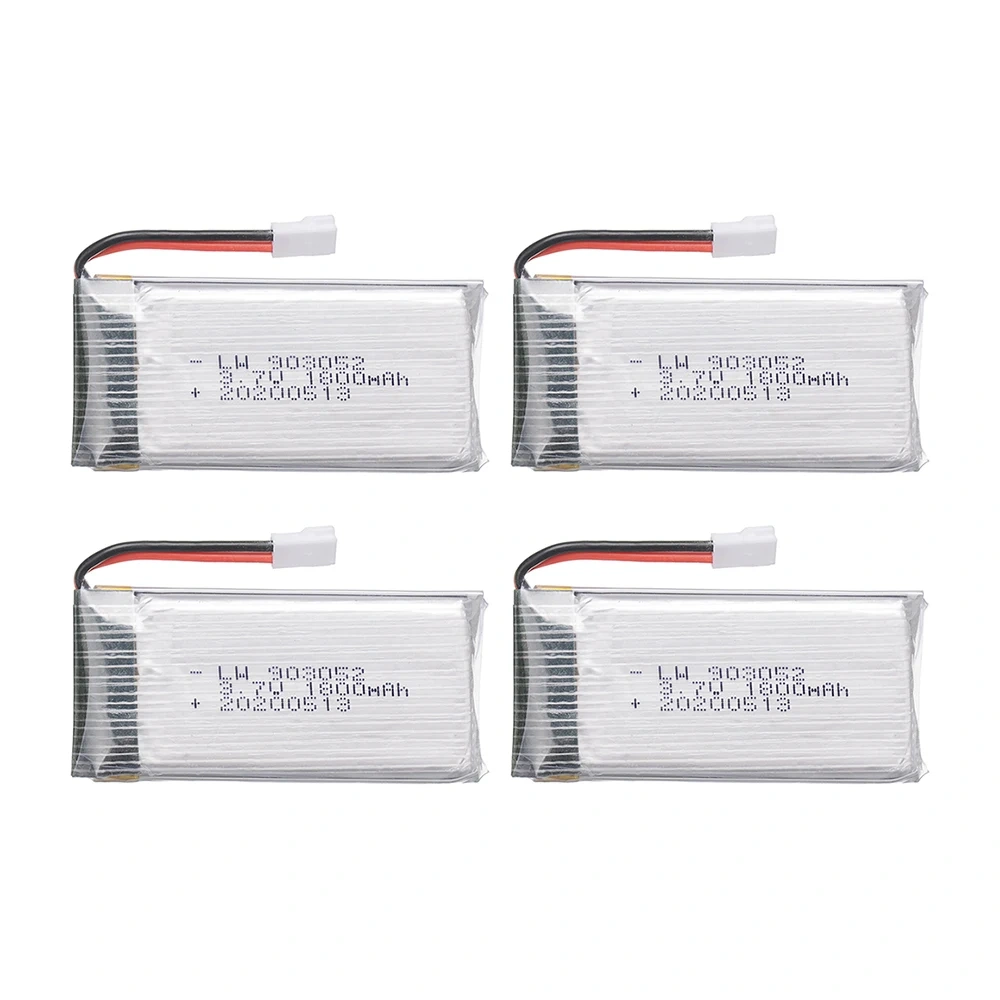 2026 NEW 3.7v 1800mAh Rechargeable Battery with Charger for SYMA X5SW X5 X5S X5C M18 H5P KY601S 3.7v RC Drone battery