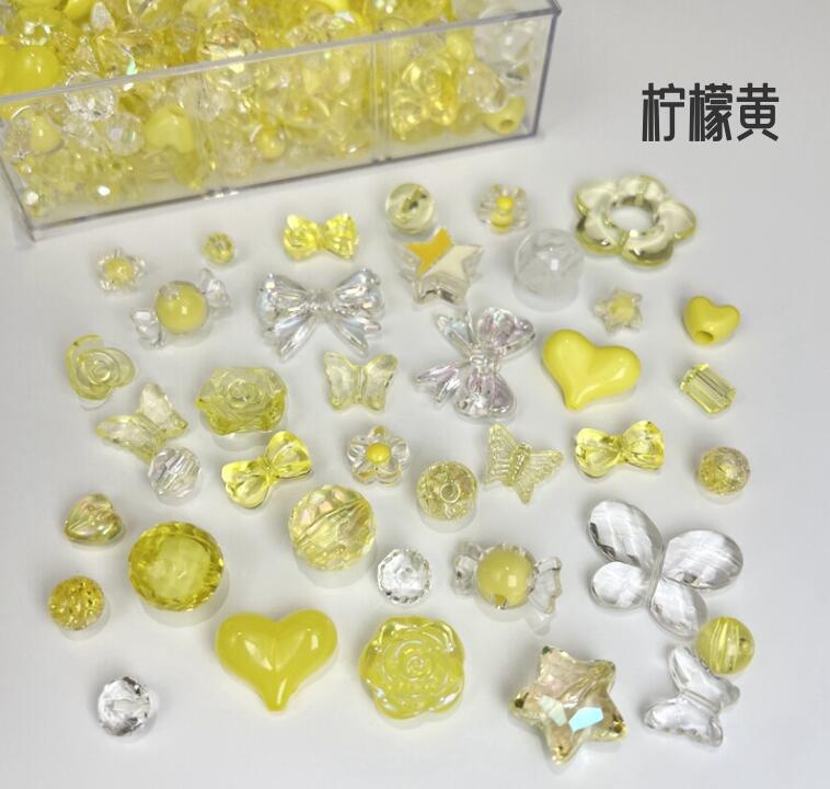 【A15】レモンイエロー     レジンDIY ミックス