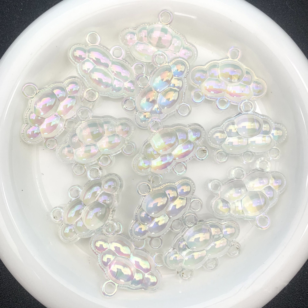 SP18  高品質キラキラ曇ペンダント レジンパーツ　DIY　ハンドメイド