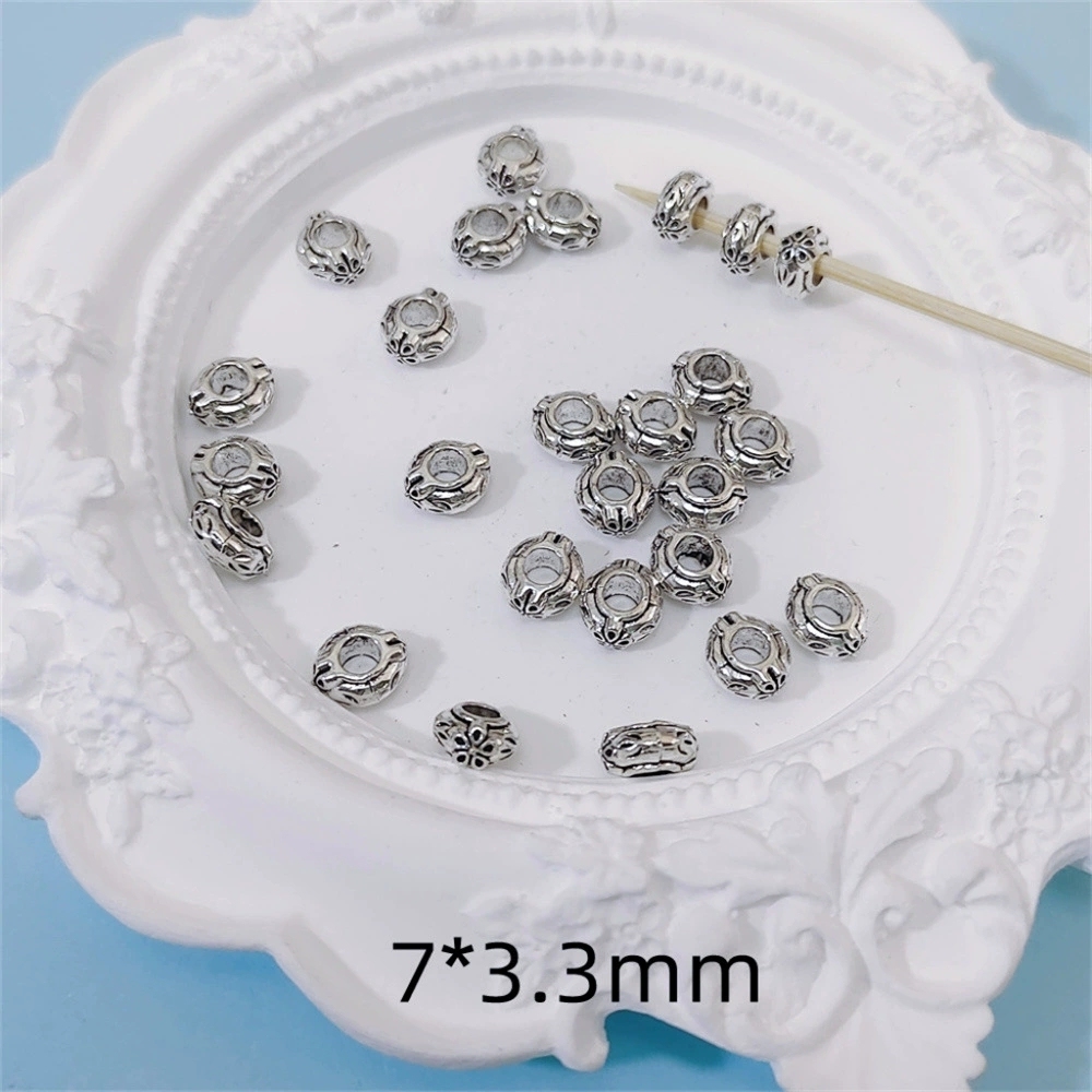 SP170高品質なお花スペーサ　DIYパーツ　7ｍｍ*3.3ｍｍ 20個セット