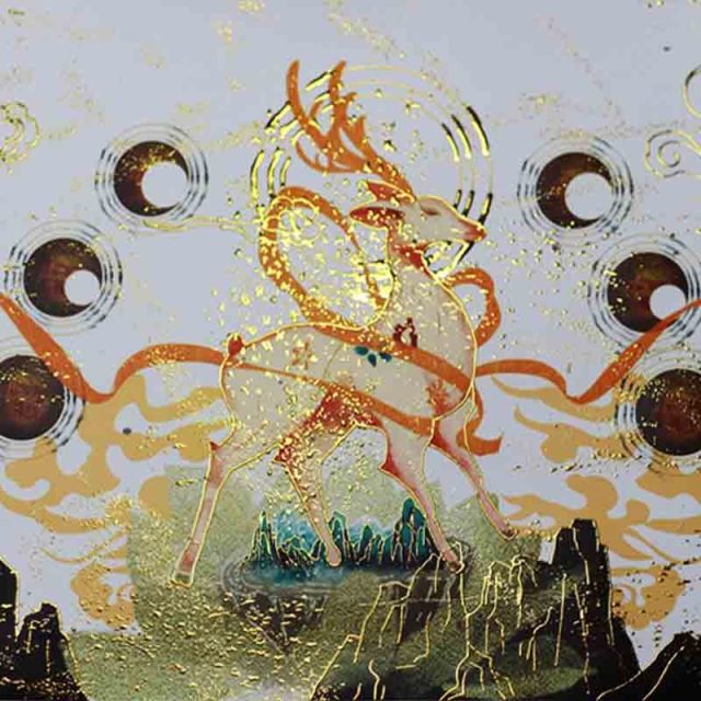 УФ-краска для горячего тиснения