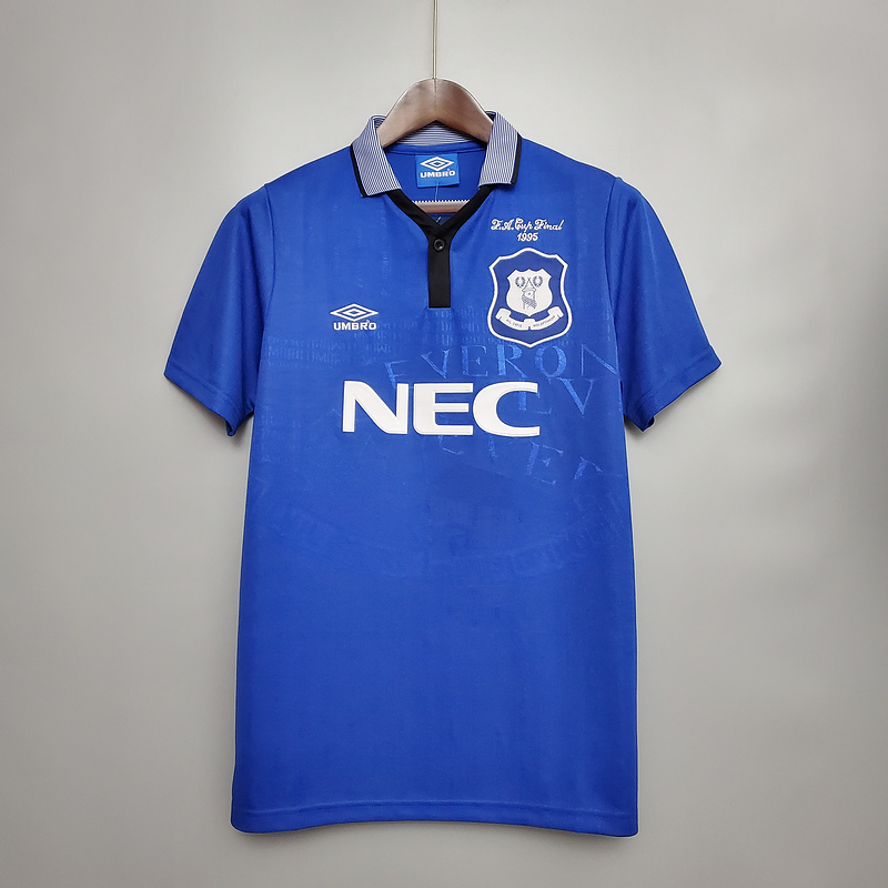 Retro 1994-95 Everton home Retro Football jersey