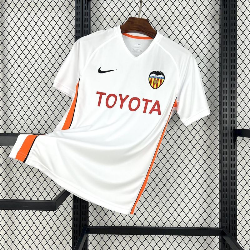 Retro 2006-07 Valencia Home Retro Football jersey
