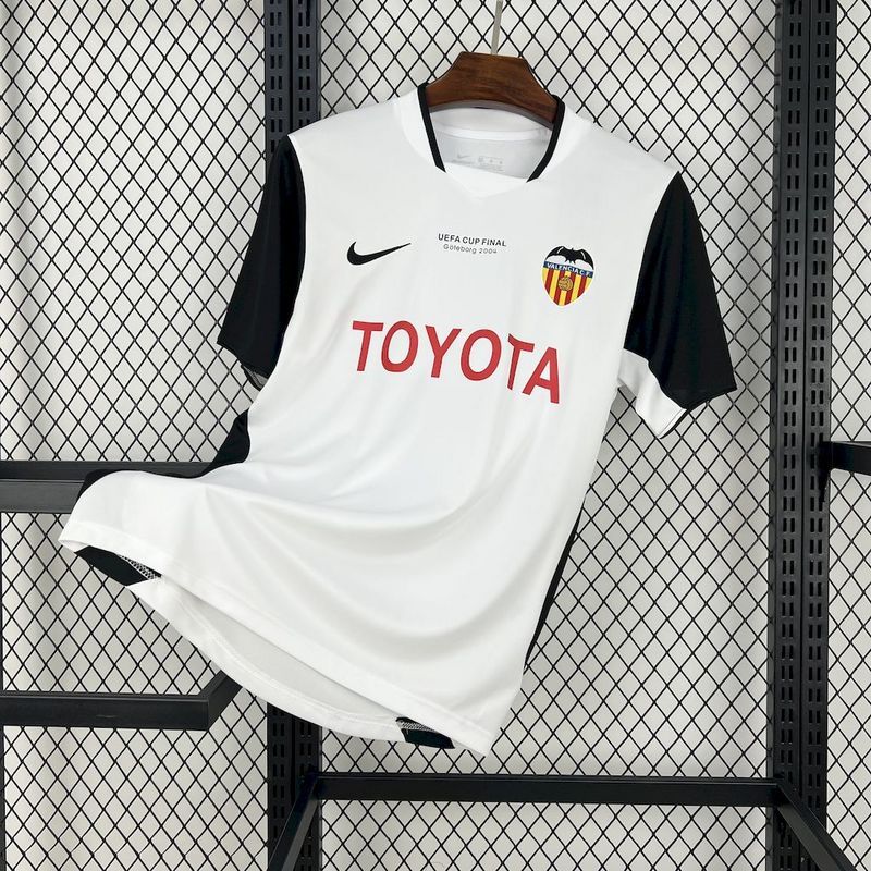 Retro 2006-07 Valencia Home Retro Football jersey