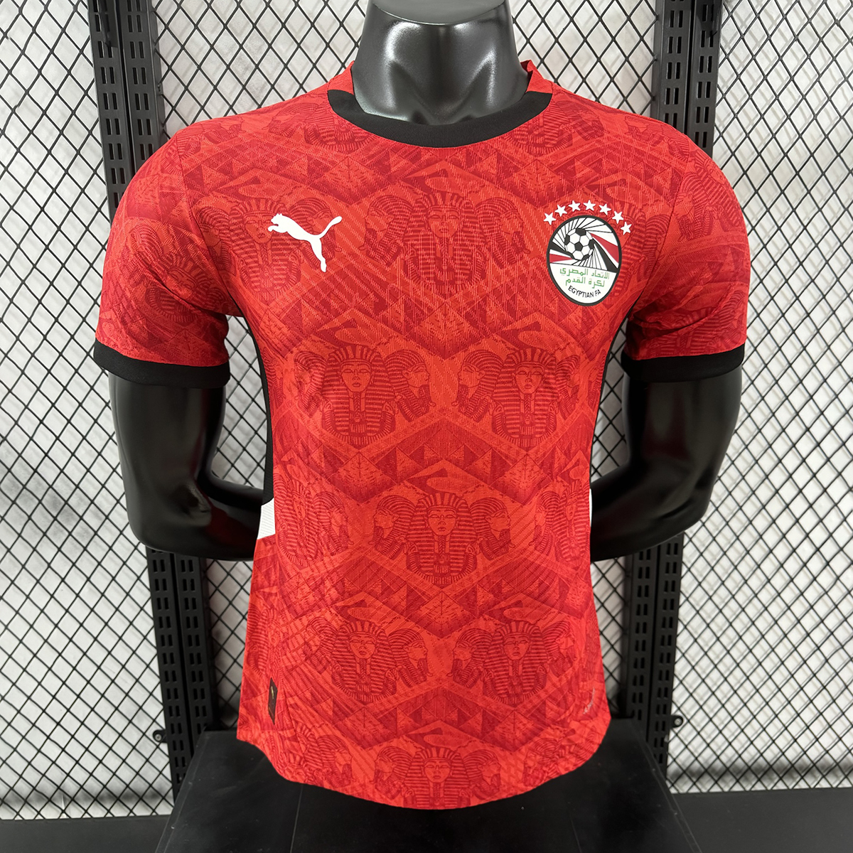 PLAYER 2024 Egypt Home Football jersey