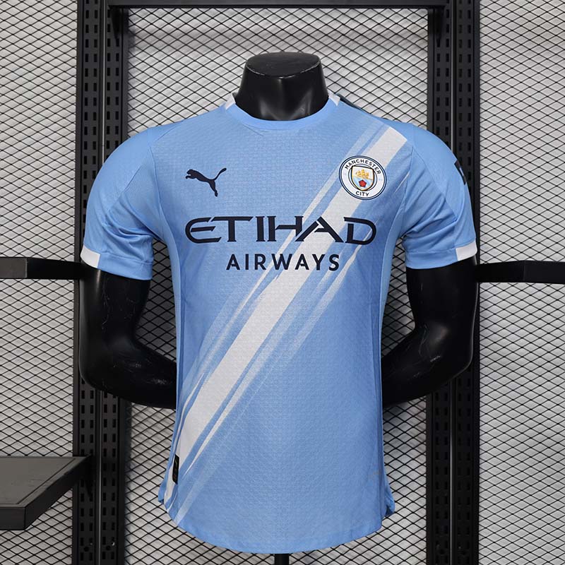 Player 2025-26 Manchester City Home Football jersey