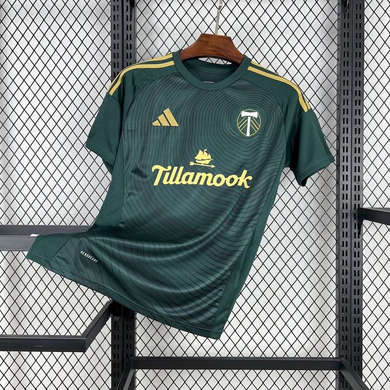 2025-26 Portland Timbers Home Football jersey