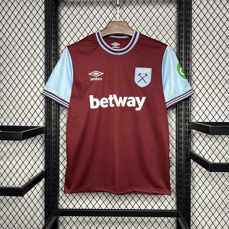 2024-25 West Ham Home Football jersey