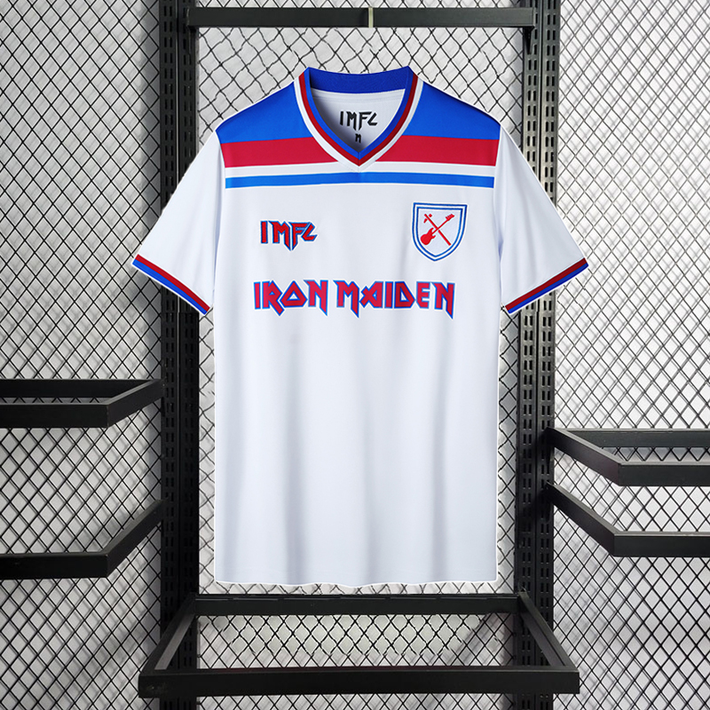 Retro 2020-21 West Ham Iron Maiden Retro Football jersey