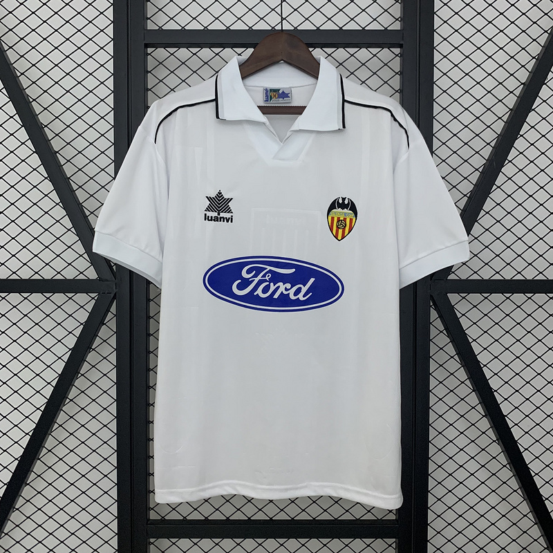 Retro 1996-97 Valencia Home Retro Football jersey