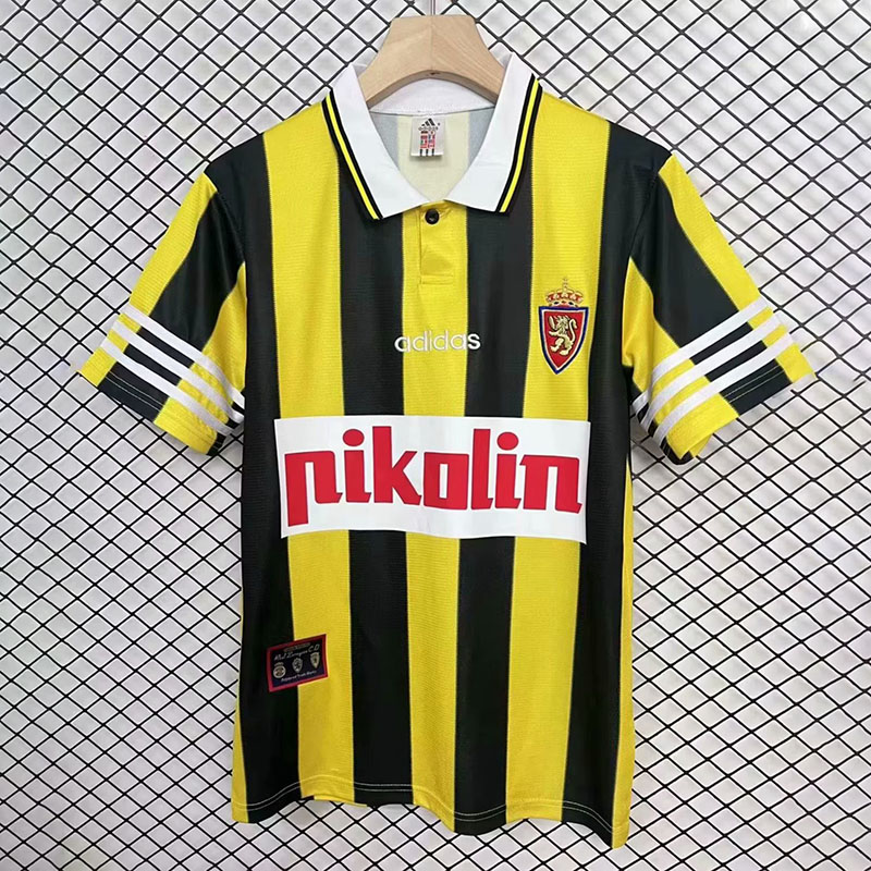 Retro 1995-96 Real Zaragoza Third Away Football jersey