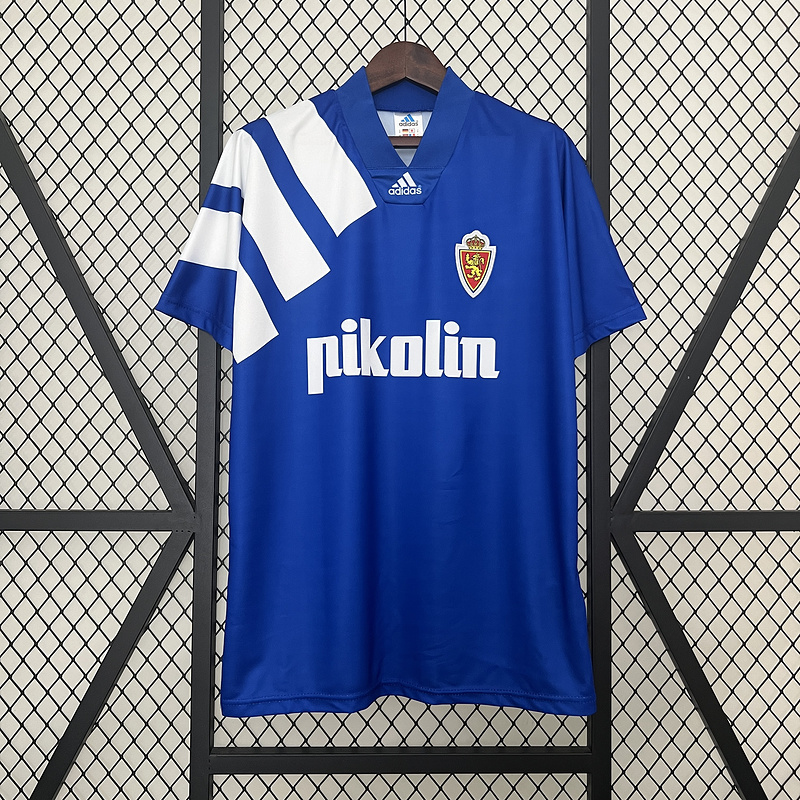 Retro 1992-93 Real Zaragoza Away Football jersey