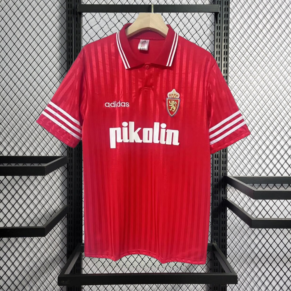 Retro 1995-96 Real Zaragoza Away Football jersey