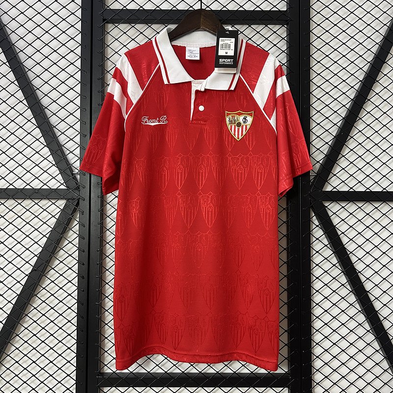 Retro 1992-93 Sevilla away retro football jersey