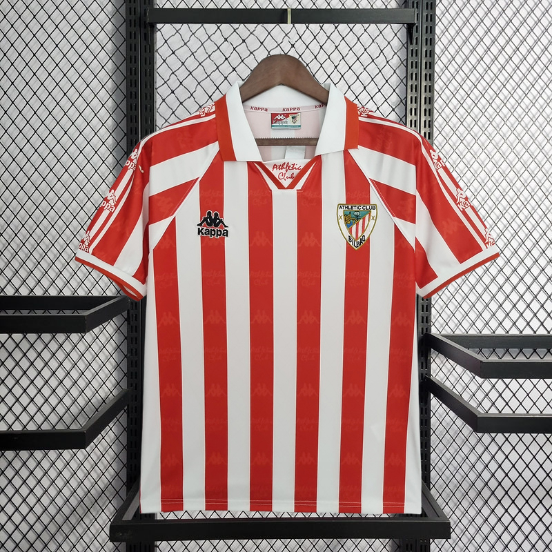 Retro 1995-97 Athletic Bilbao home Retro Football jersey