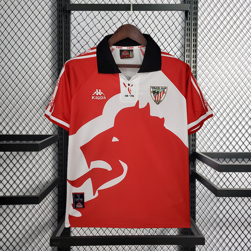 Retro 1997-98 Athletic Bilbao Home Retro Football jersey