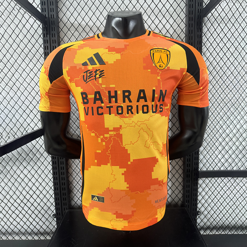 Player 2025-26 Paris FC Away Football jersey