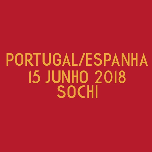 PORTUGAL ESRANHA  2018
