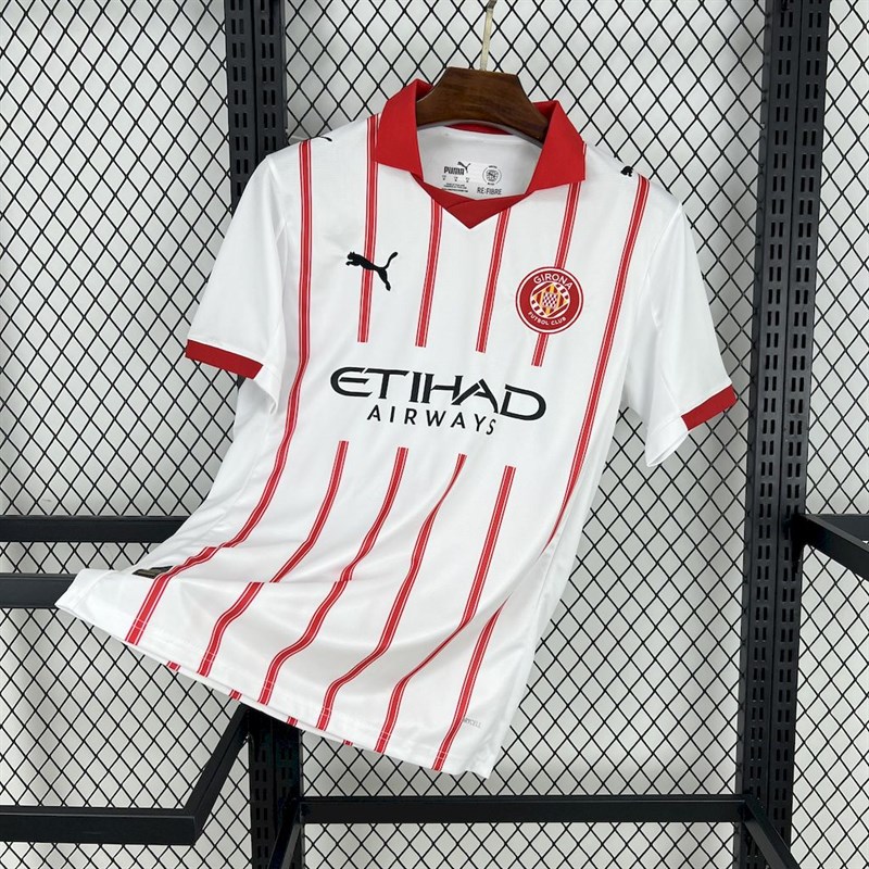 2025-26 Girona home jersey this season Football jersey