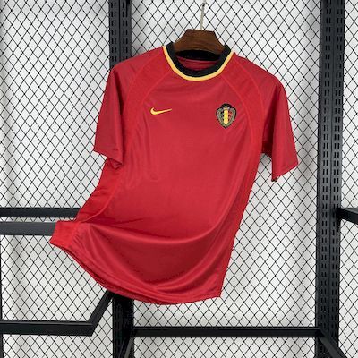 Retro 2000 Belgium Home Retro Football jersey