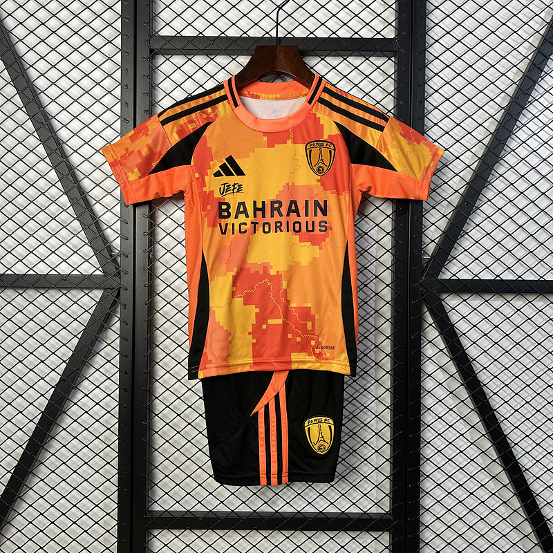 2025-26 Paris FC Away kids Football jersey