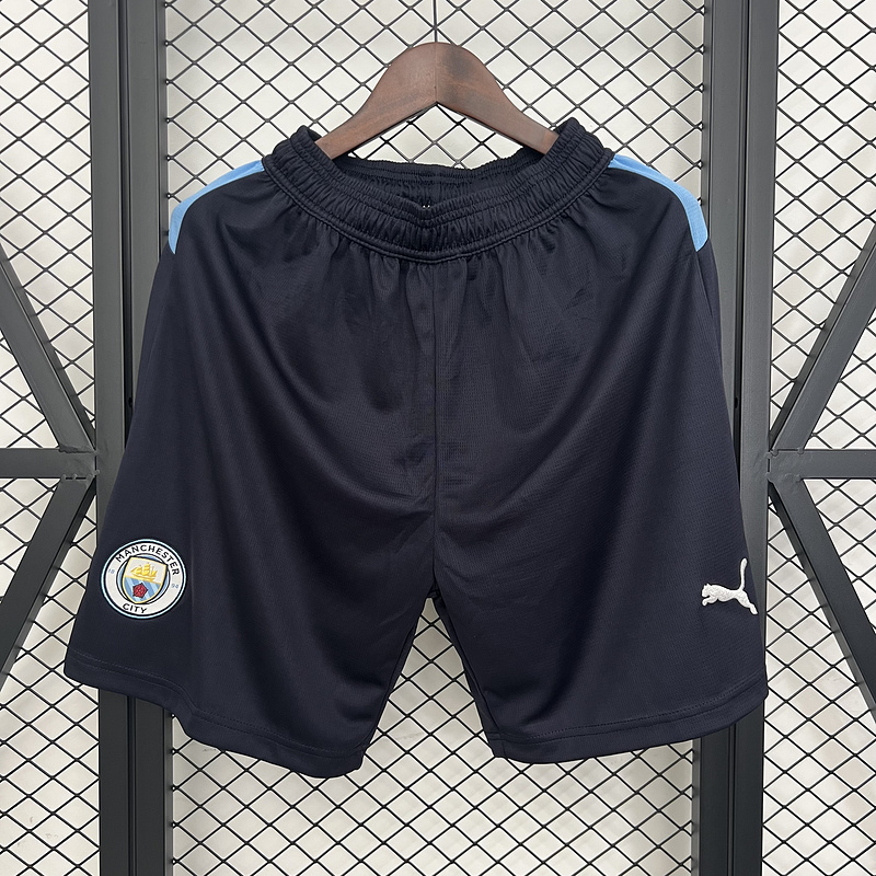 2025-26 shorts Manchester City Black Shorts