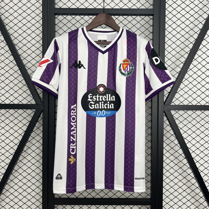 2025-26 Real Valladolid home Football jersey