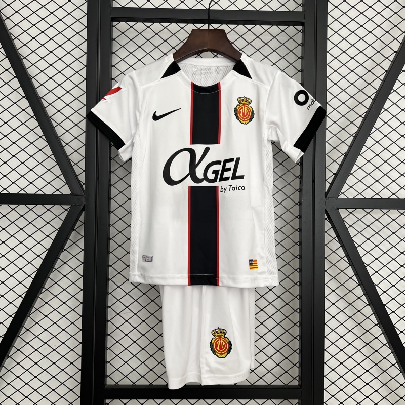 2025-26 Kids RCD Mallorca Away Size Football jersey