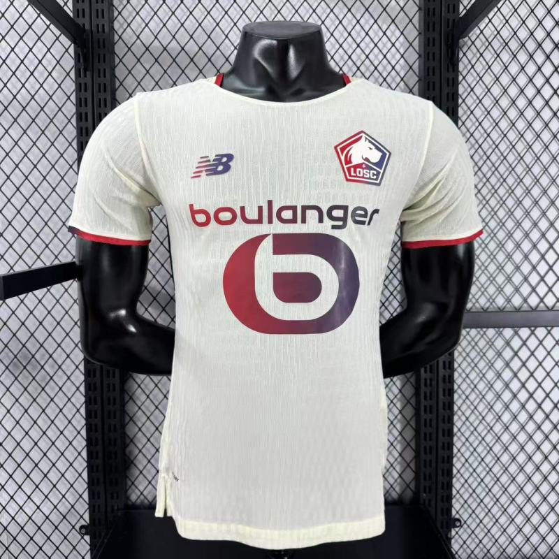 Player 2025-26 Lille OSC Away football jersey