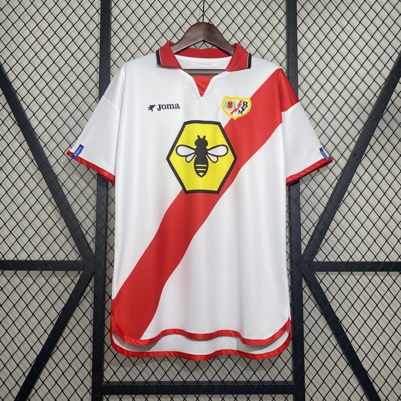 Retro 2001-02 Rayo Vallecano Home Retro Football jersey