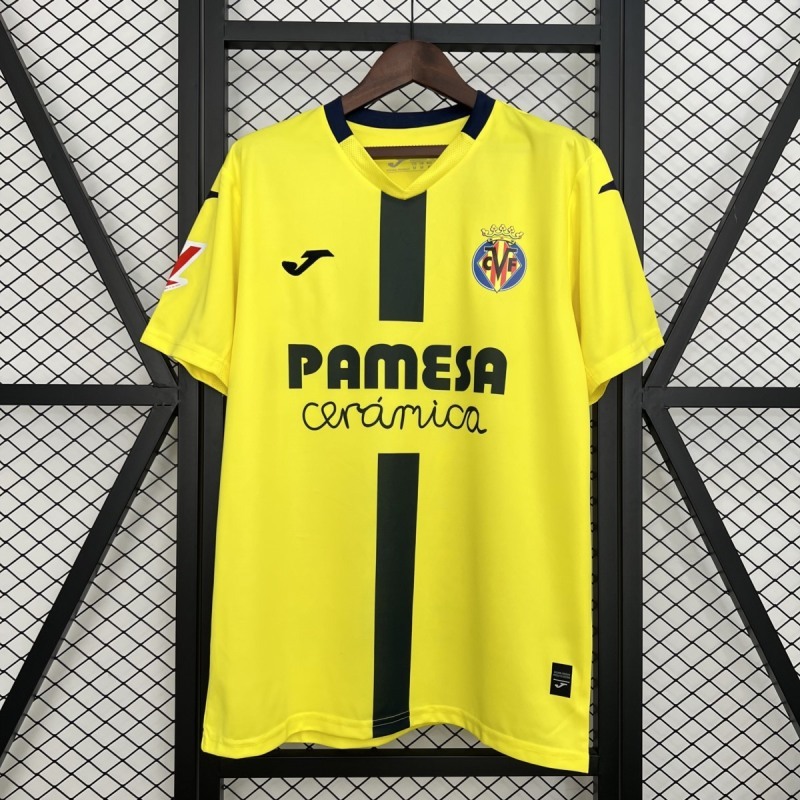 2025-26 Villarreal Home Football jersey