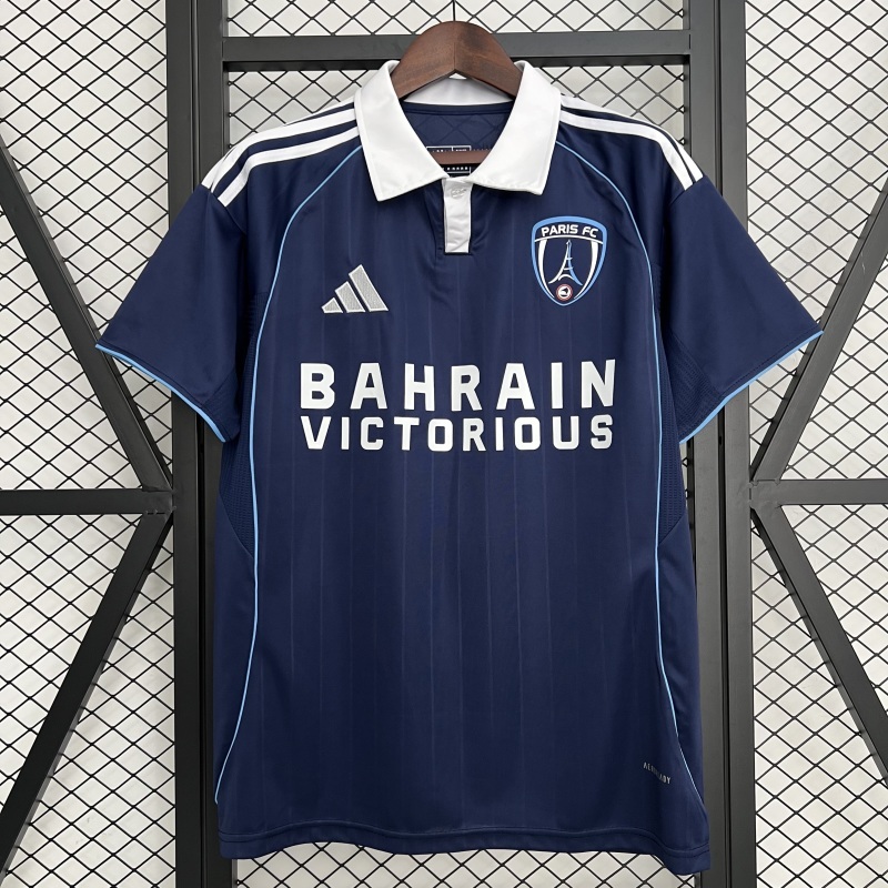 2025-26 Paris FC home Football jersey