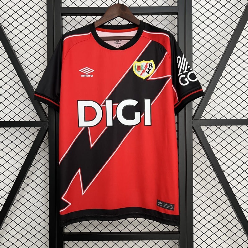 2025-26 Rayo Vallecano away 6 Football jersey