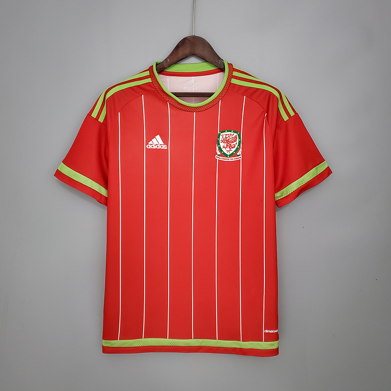 Retro 2015-16 Wales home Retro Football jersey