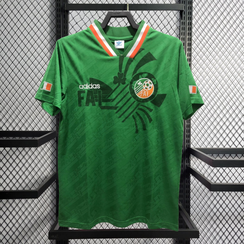 retro 1994 Republic of Ireland home retro football jersey
