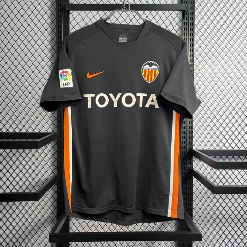 Retro 2006-07 Valencia Away Retro Football jersey