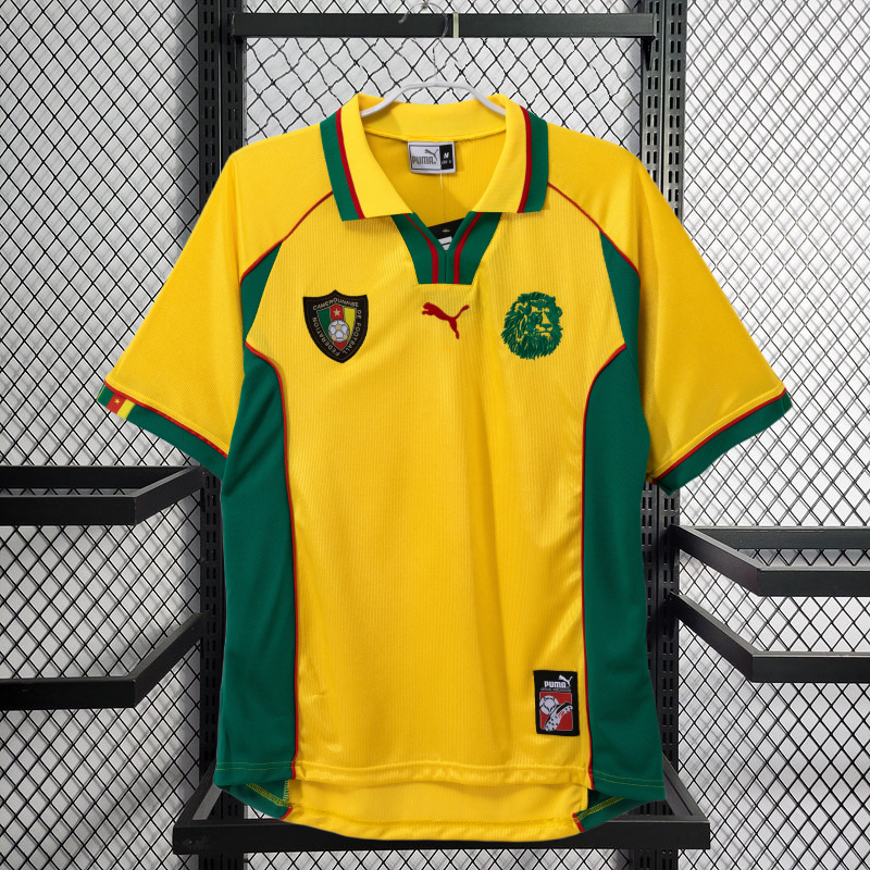 Retro 1998 Cameroon Away Retro Football jersey