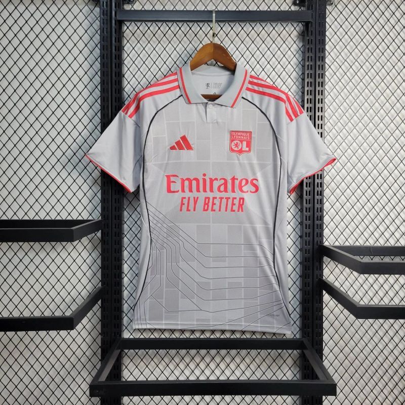 2025-26 Lyon OL Third Away Olympique Lyonnais Football jersey