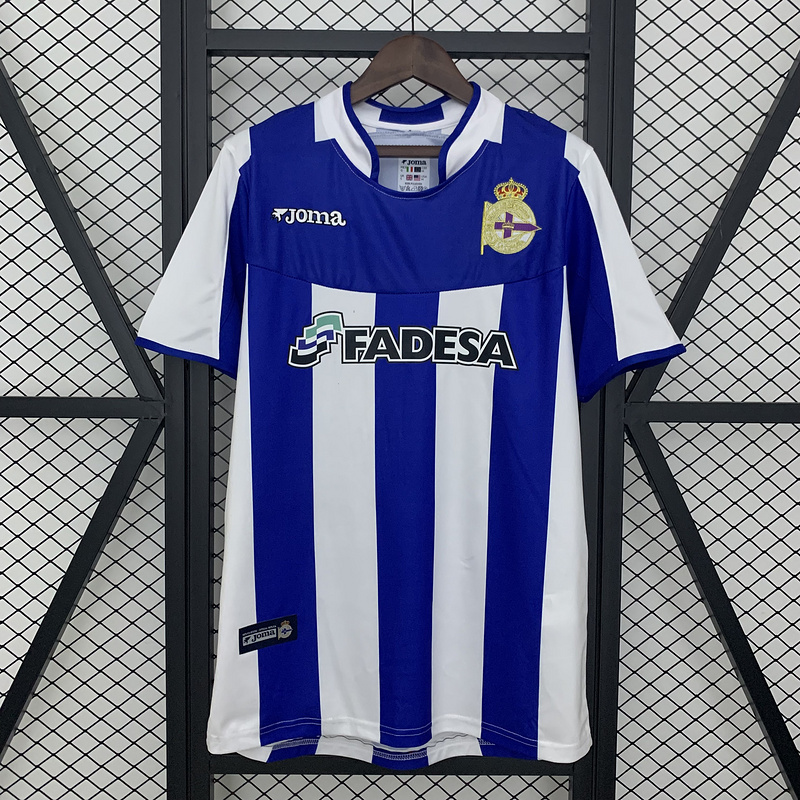 Retro 2003-04 Deportivo La Coruna Home retro Football jersey
