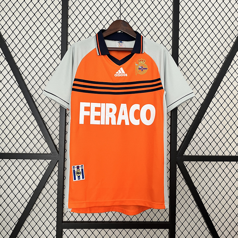 Retro 1998-99 Deportivo La Coruna Third Away retro Football jersey