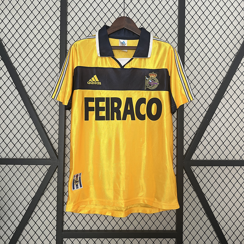 Retro 1999-00 Deportivo La Coruna Third Away retro Football jersey