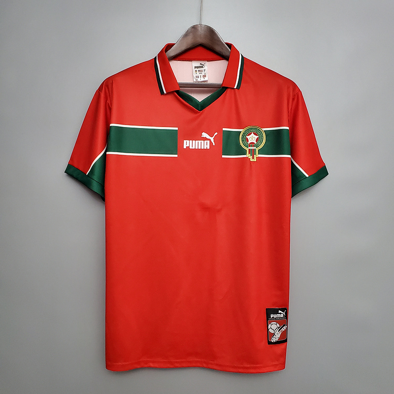 Retro 1998 Morocco away Retro Football jersey