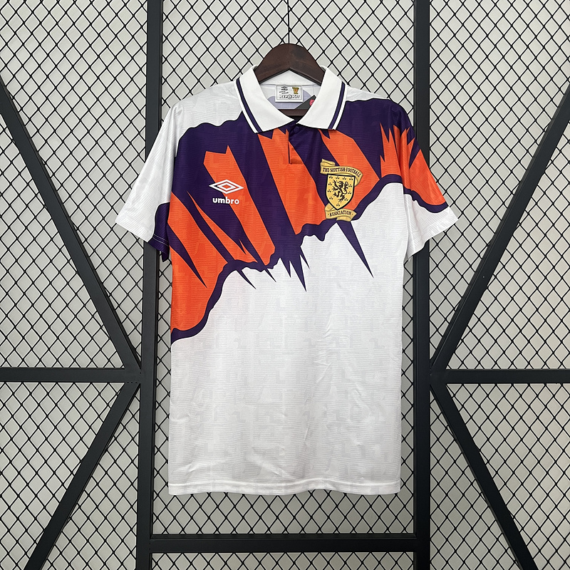 Retro 1991-93 Scotland Away Retro football jersey