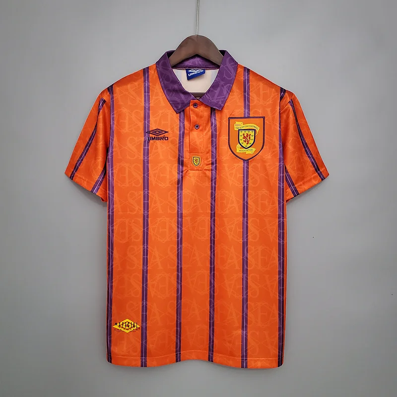 Retro 1994 Scotland away retro Football jersey