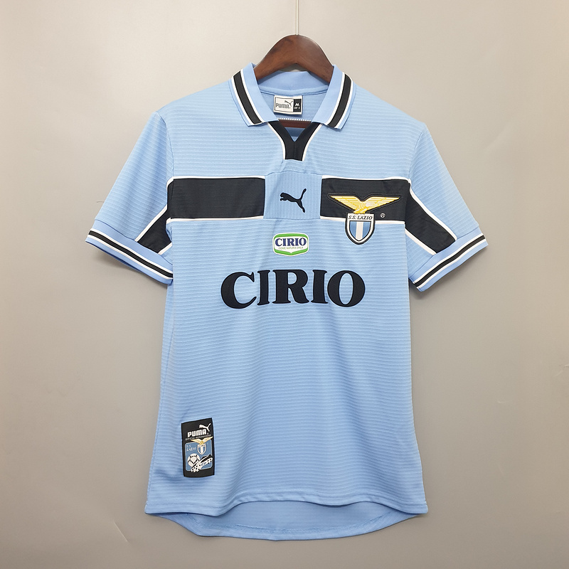 Retro 1998-00 Lazio home Retro Football jersey