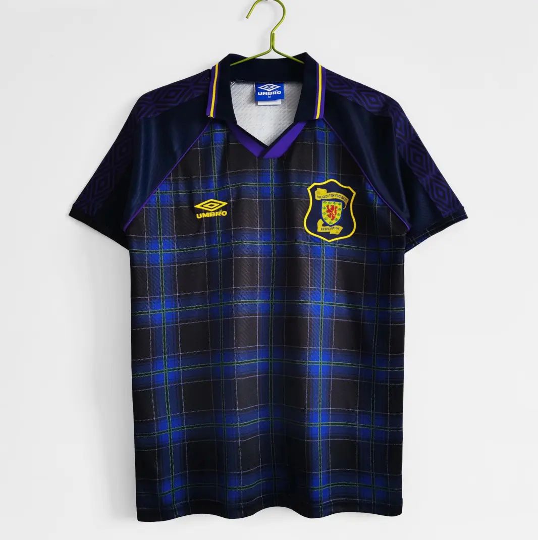 Retro 1994-96 Scotland home retro Football jersey