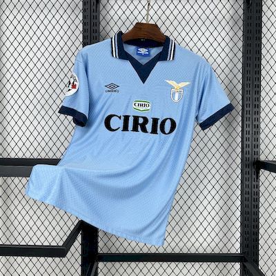 Retro 1996-97 Lazio home Retro Football jersey