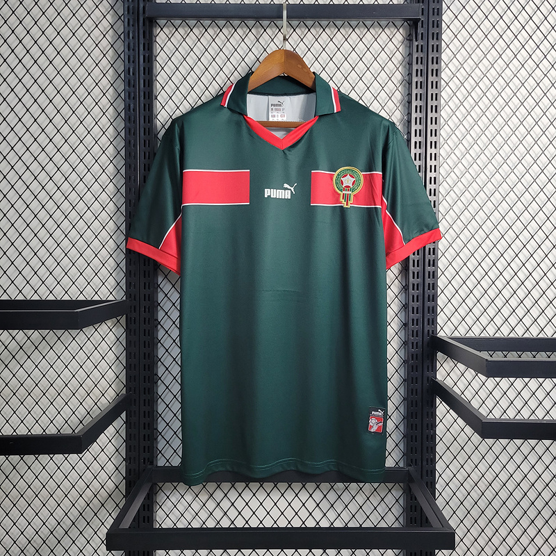 Retro 1998 Morocco Home Retro Football jersey